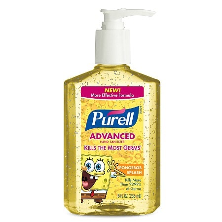 Purell Instant Hand Sanitizer, SpongeBob Splash