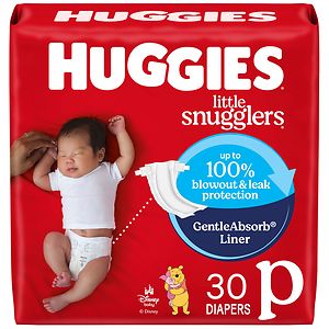 Huggies Little Snugglers Preemies Diapers Premature