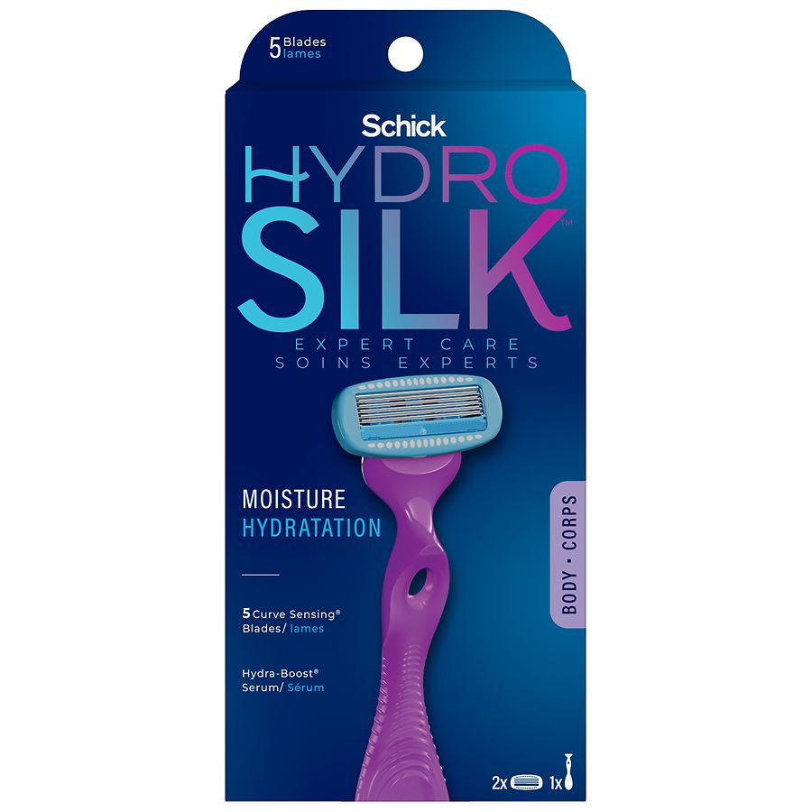 schick hydro silk 5 trimstyle women's razor refill