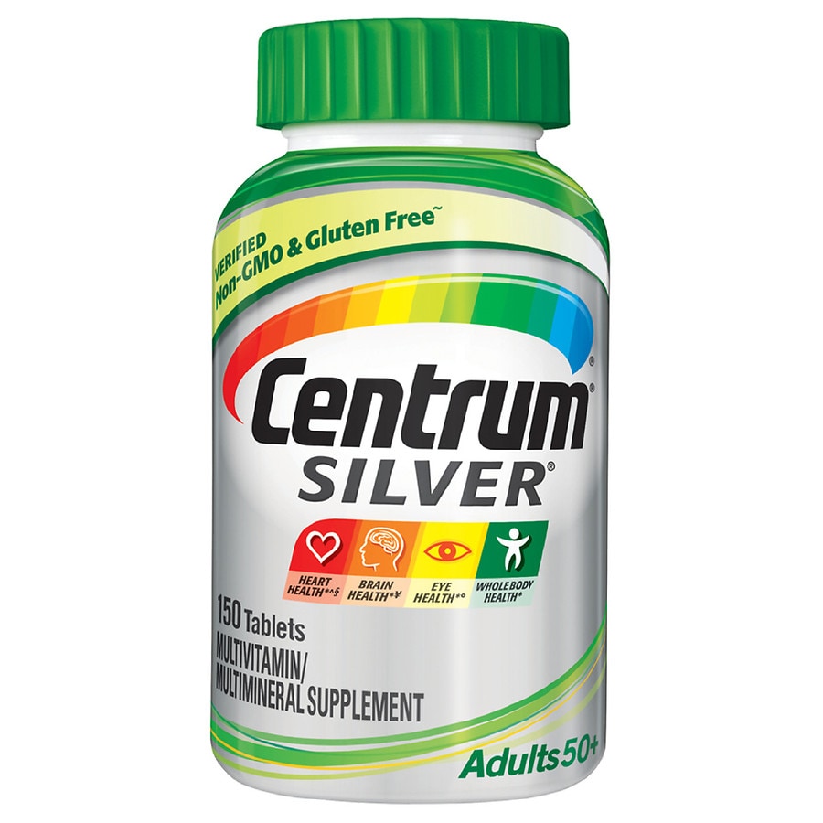  Centrum Silver Adult Complete Multivitamin & Multimineral Supplement Tablet, Age 50 Plus 