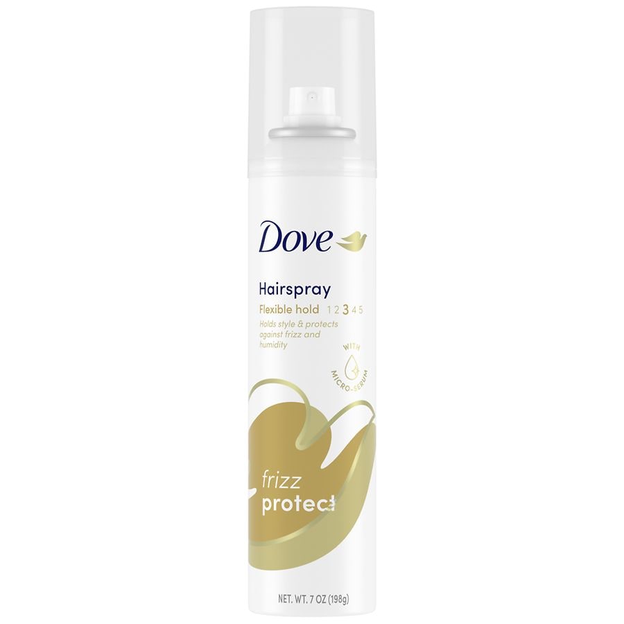 travel size dove hairspray