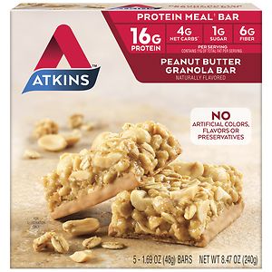 Atkins Advantage Meal Bars Peanut Butter Granola