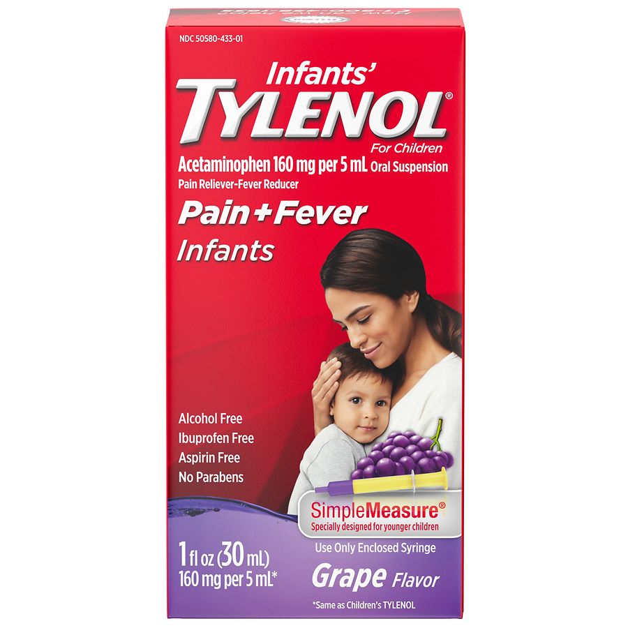 Tylenol Suspension Drops Dosage Chart