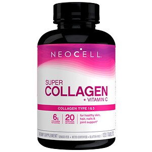 NeoCell Super Collagen +C, Type 1&3, Tablets