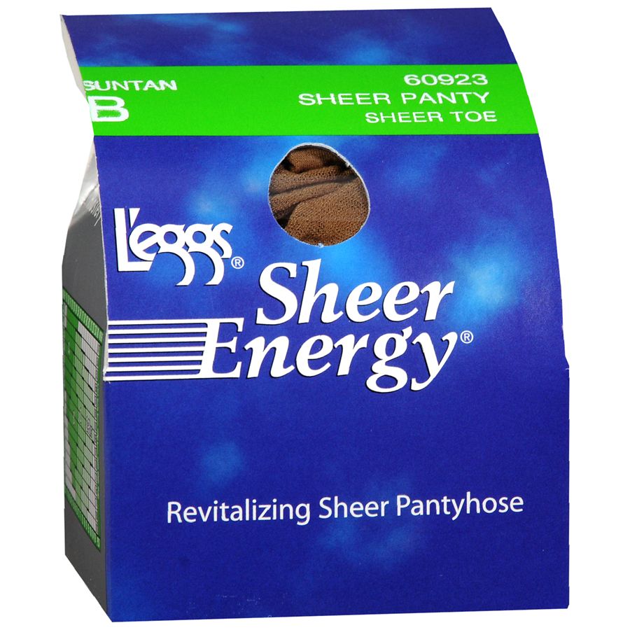 L'eggs Sheer Energy Revitalizing Sheer Toe Sheer Panty B Suntan