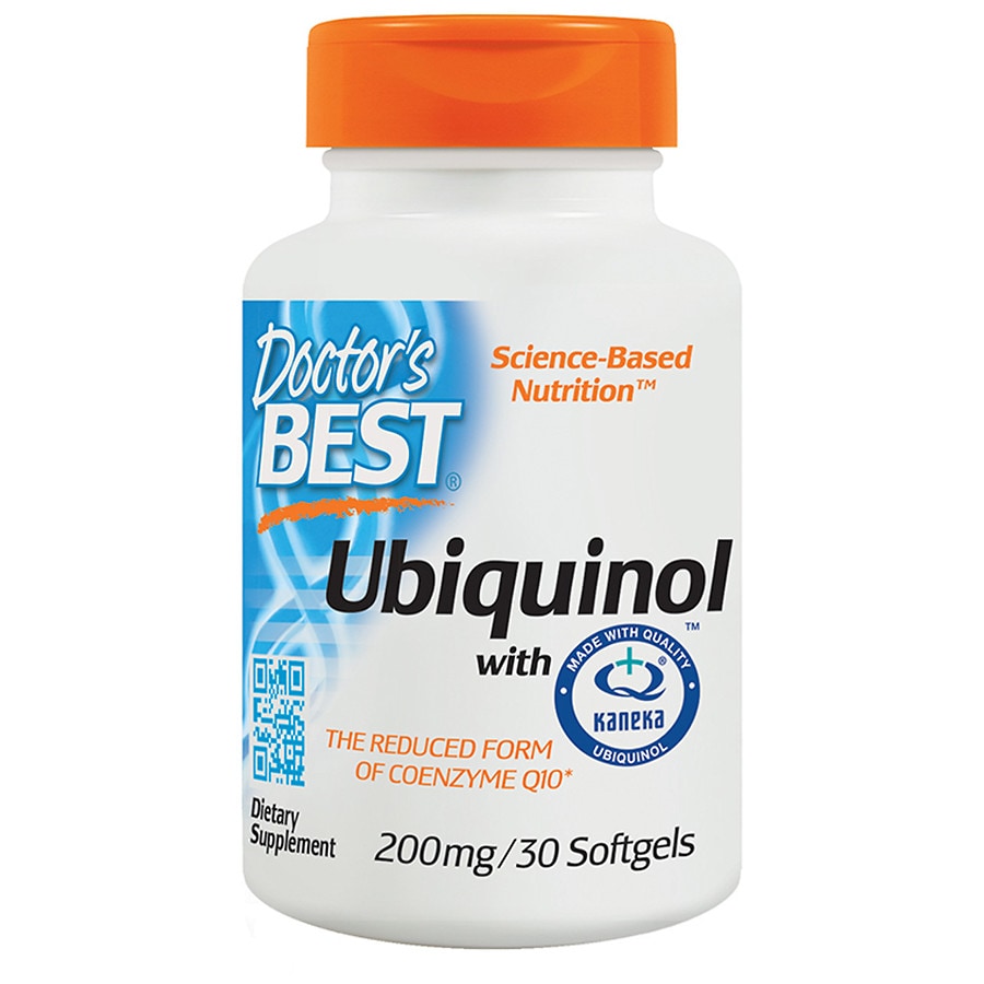  Doctor's Best Ubiquinol 200mg Softgels 