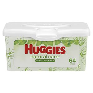 Huggies Natural Care Baby Wipes, Tub Fragrance Free