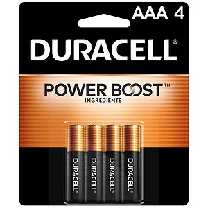 Duracell Coppertop Alkaline Batteries AAA