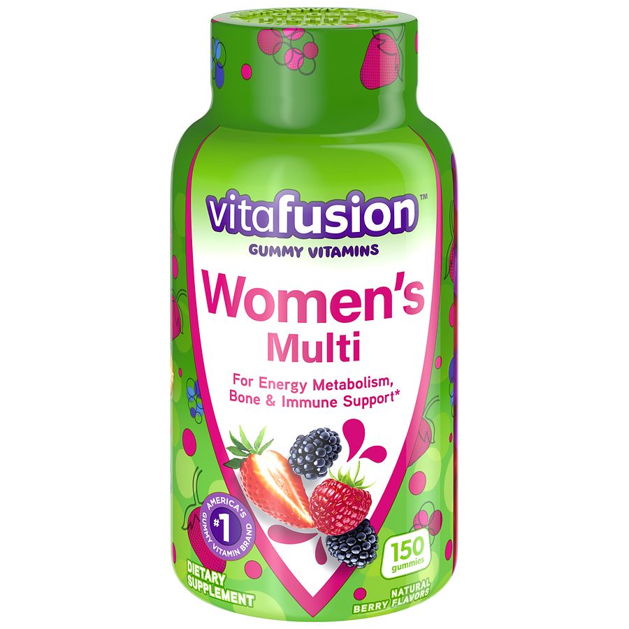 Vitafusion Women S Gummy Vitamins Berry Walgreens