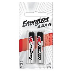 Energizer Alkaline Batteries AAAA