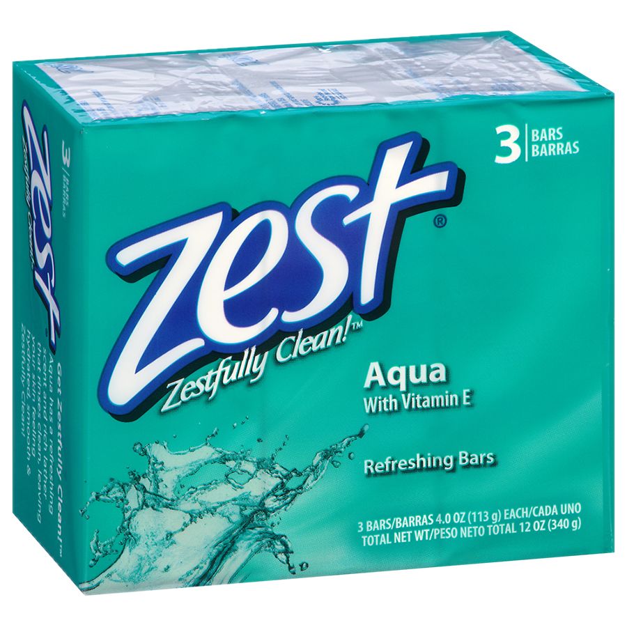 Zest Bath Bars Aqua