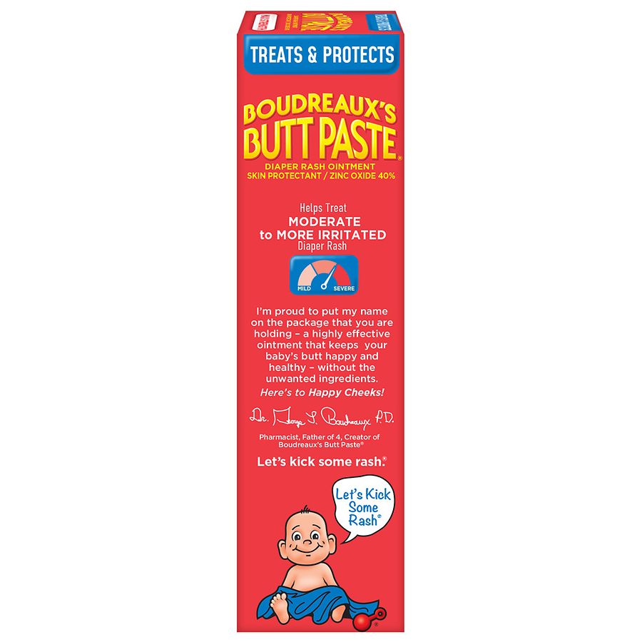 Boudreaux S Butt Paste Diaper Rash Ointment Maximum Strength Walgreens
