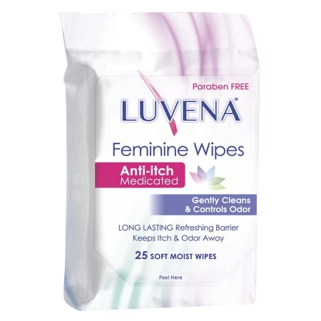 UPC 899655002145 product image for Luvena Anti-Itch Medicated Wipes - 25.0 ea | upcitemdb.com