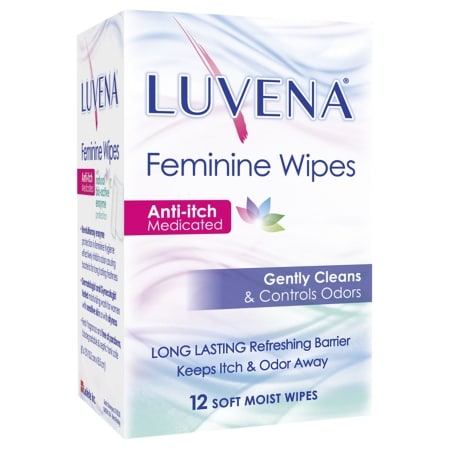 UPC 899655002121 product image for Luvena Anti-Itch Medicated Wipes - 12.0 ea | upcitemdb.com