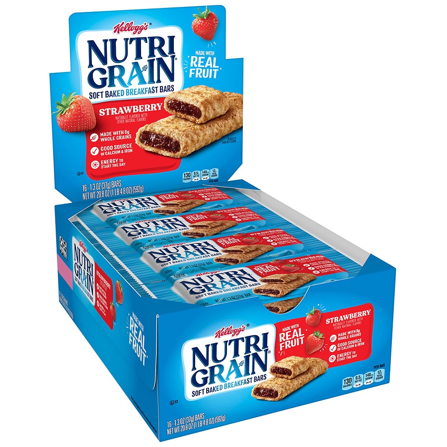 Nutri-Grain Soft Baked Breakfast Bars Strawberry