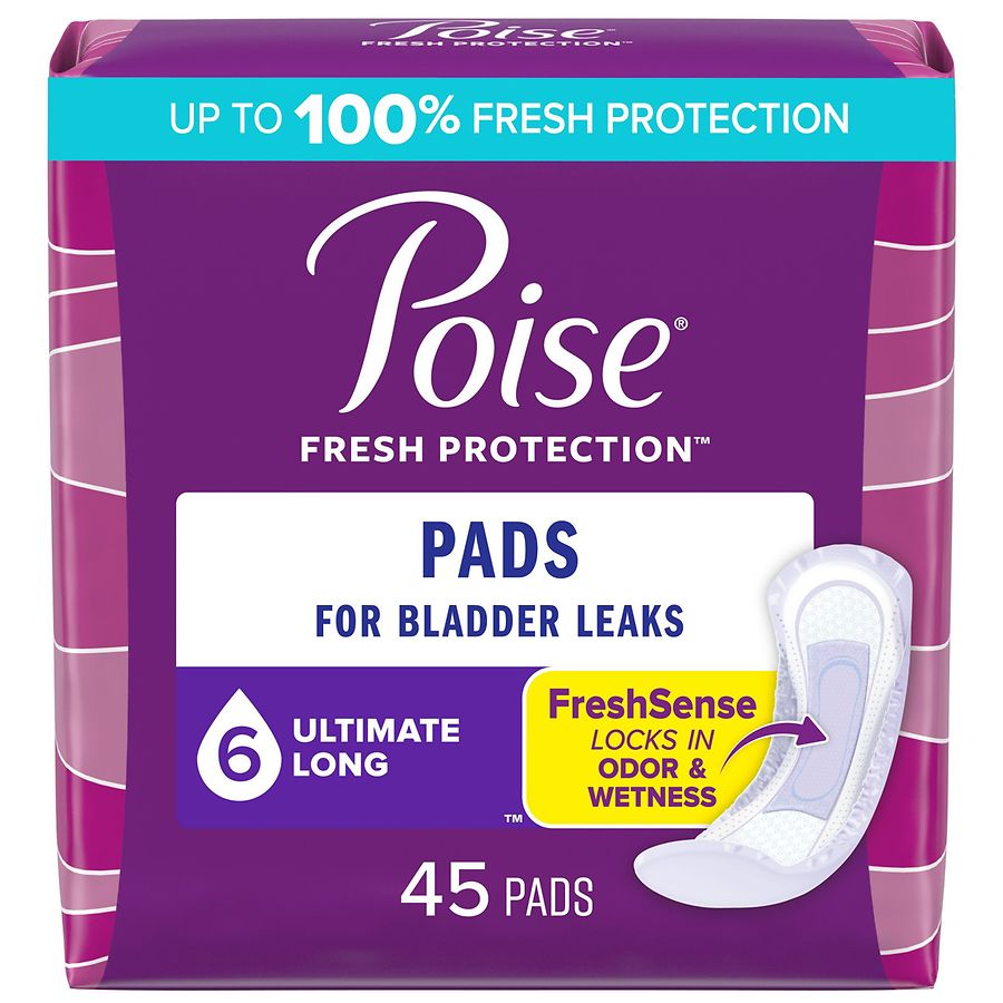 Walgreens Certainty Women's Pads for Bladder Control Ultimate Absorbency  Long Length