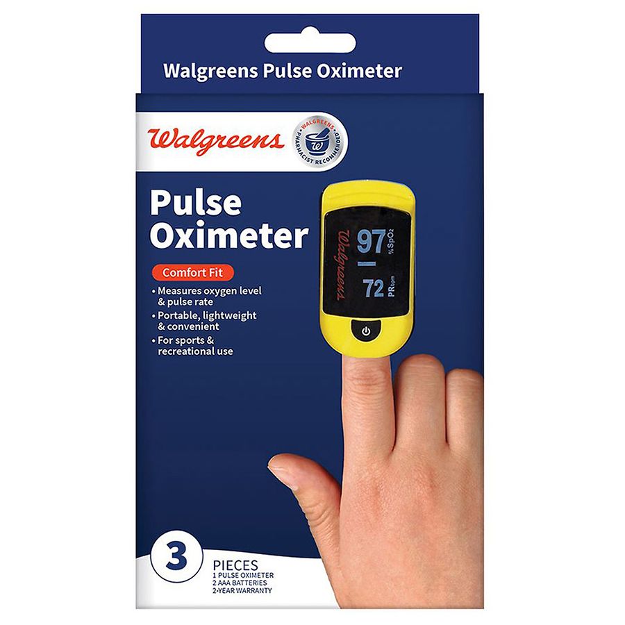 Walgreens Fingertip Pulse Oximeter Walgreens