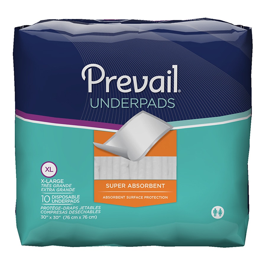 Prevail Super Absorbent Underpad Extra Large