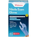 walgreens vinyl exam gloves large