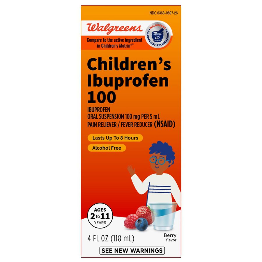 Ibuprofen Chart For Toddlers