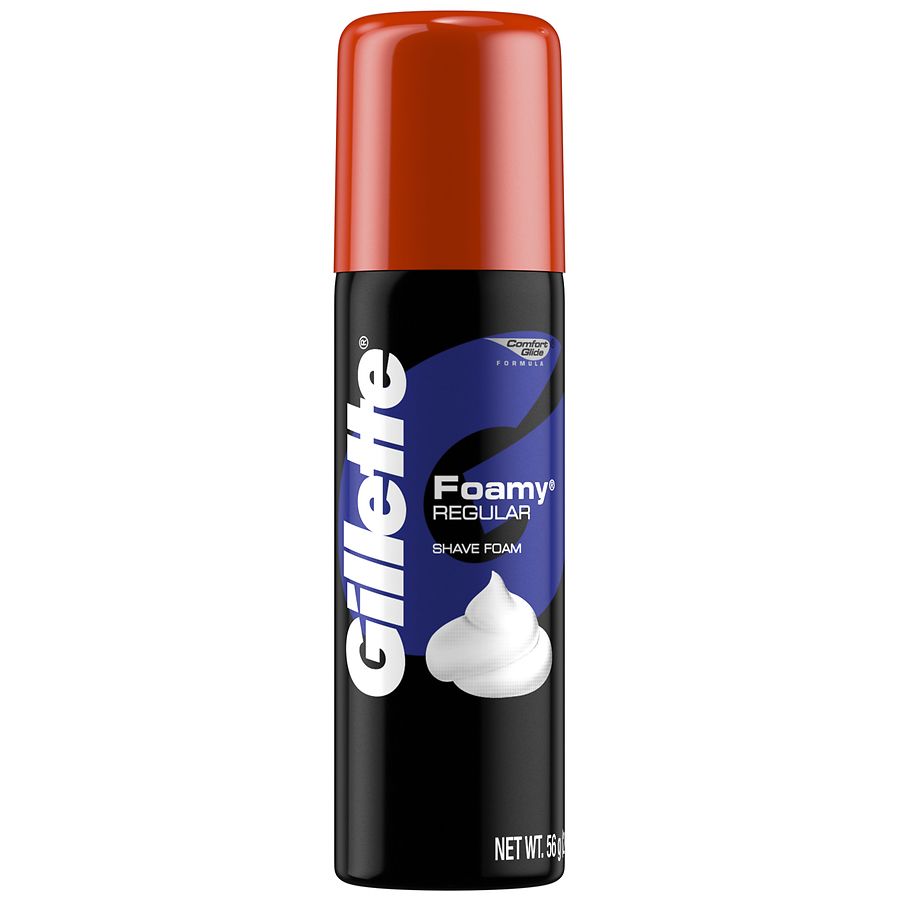 Gillette Foamy Shaving Cream, Regular Walgreens