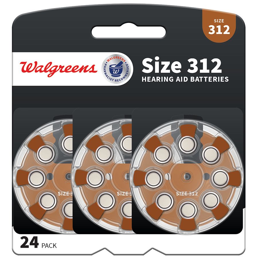 Walgreens Hearing Aid Batteries 312 Walgreens