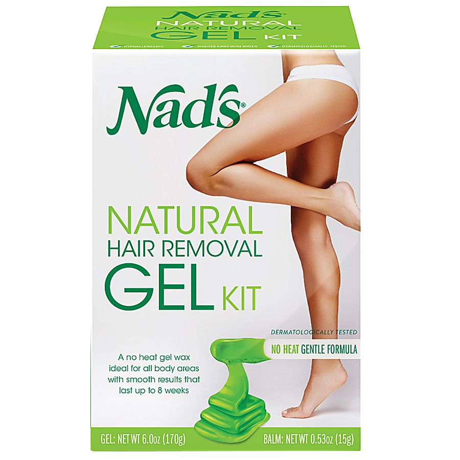 Nads Natural Hair Remover Gel Kit Walgreens