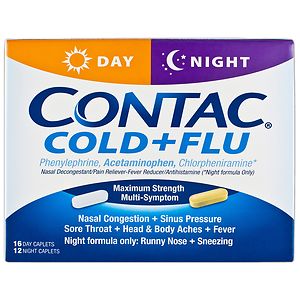 Contac Cold + Flu Caplets