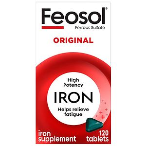 Feosol Ferrous Sulfate Iron, Original, Tablets