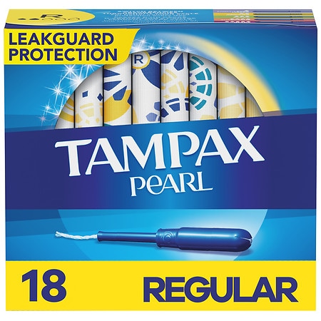 pneumonia Strip off rush Tampax Pearl Tampons Unscented, Regular Absorbency | Walgreens