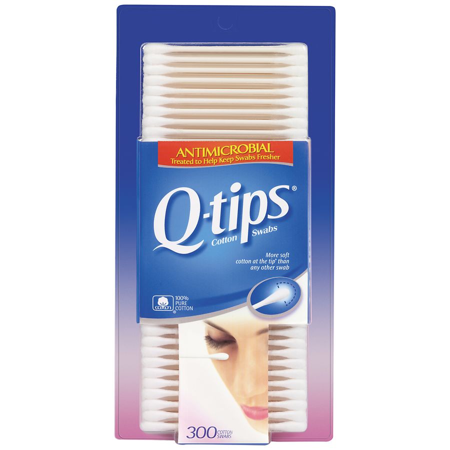 Q-tips Antimicrobial Cotton Swabs