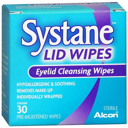 eyelid cleansing pads