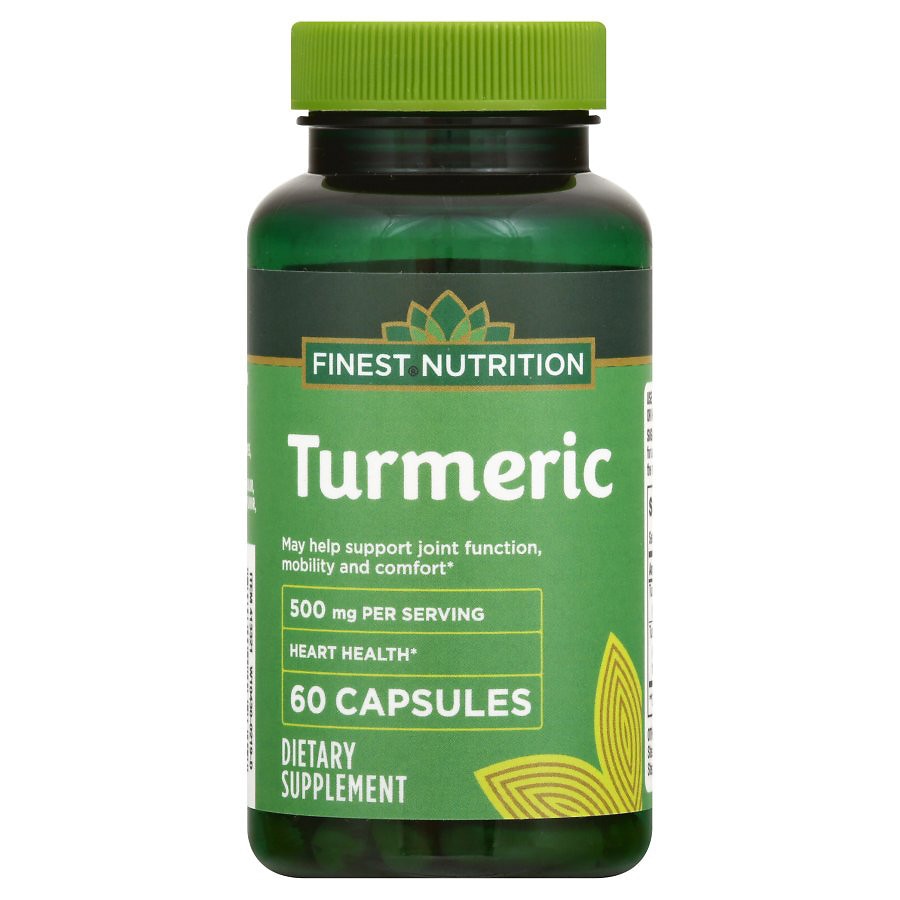 Finest Nutrition Turmeric 450mg, Capsules