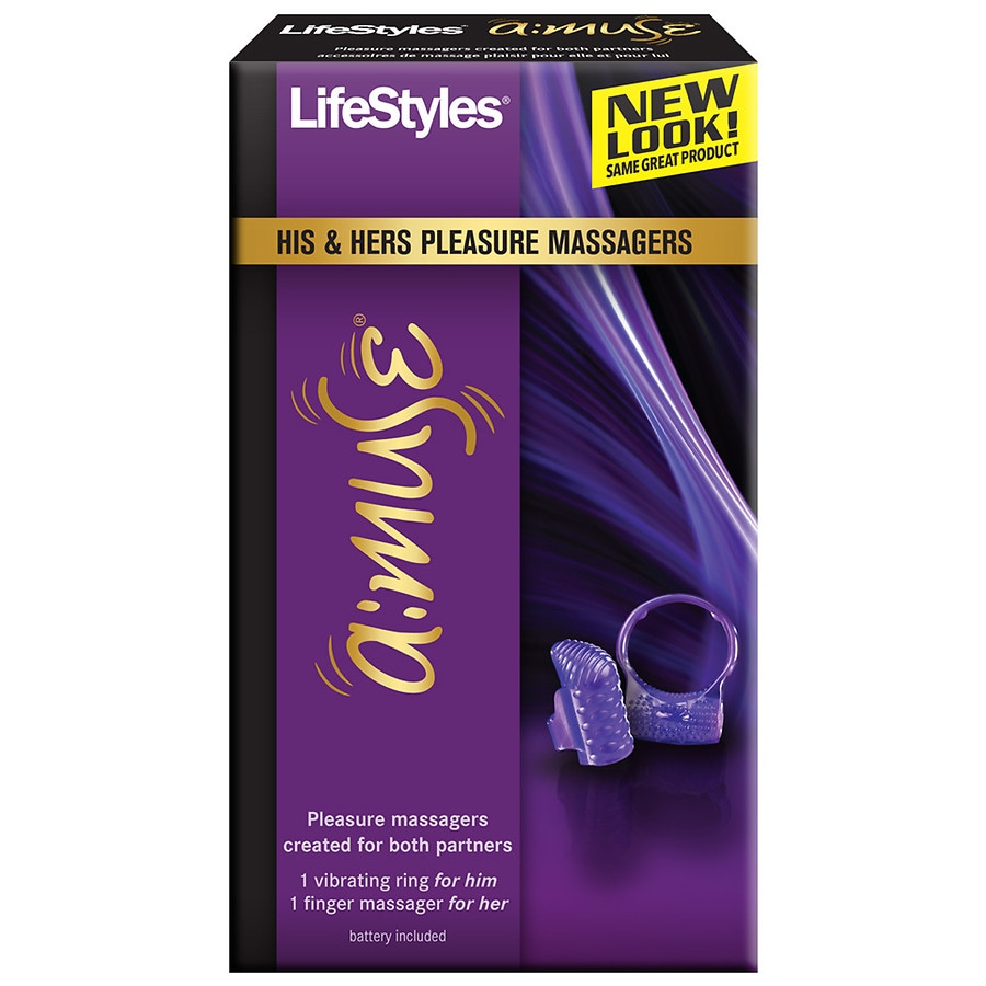 LifeStyles Amuse His Hers Pleasure Massagers Kit Walgreens