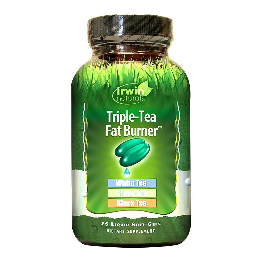 Irwin Naturals Triple-Tea Fat Burner, Softgels