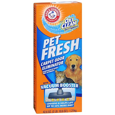 Arm Hammer Pet Fresh Carpet Odor Eliminator Powder Plus Oxiclean Dirt Fighters Walgreens