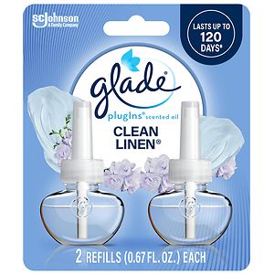 Glade PlugIns Scented Oil Refill Clean Linen