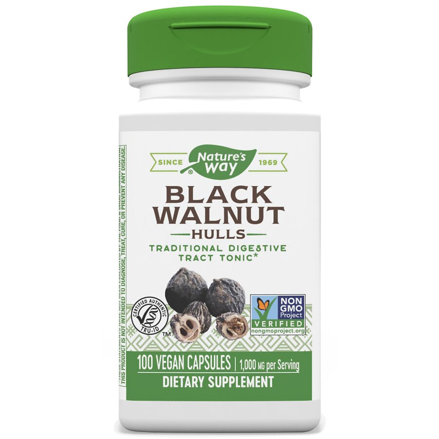 Nature's Way Black Walnut Hulls Capsules