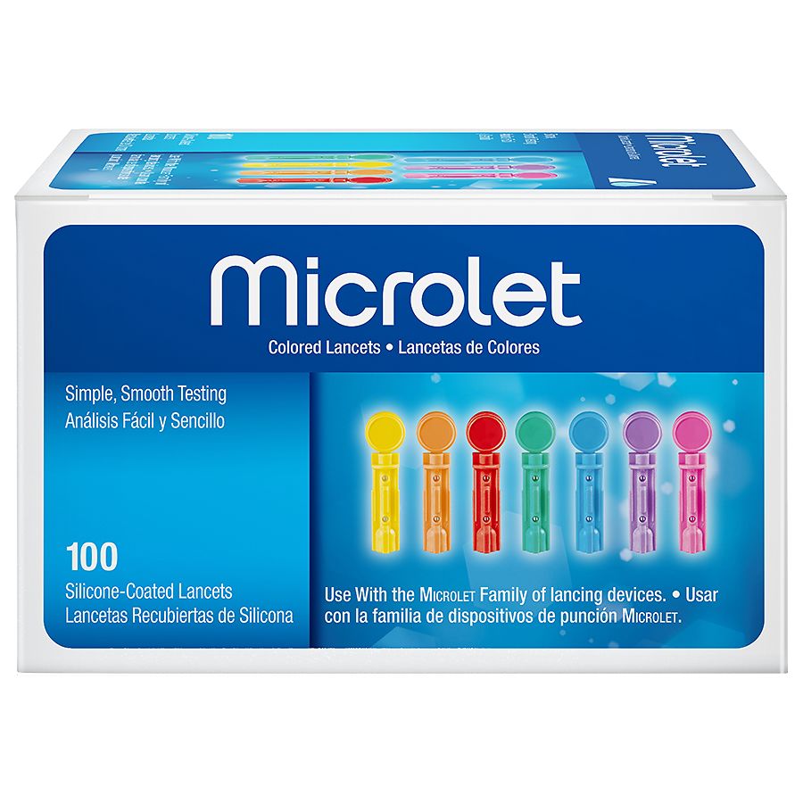 MICROLET Colored Lancets Walgreens.