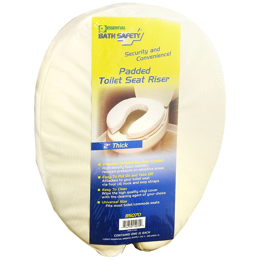 foam toilet seat riser