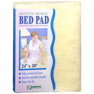 Essential Medical Sheepette Premium Bed Pad 24