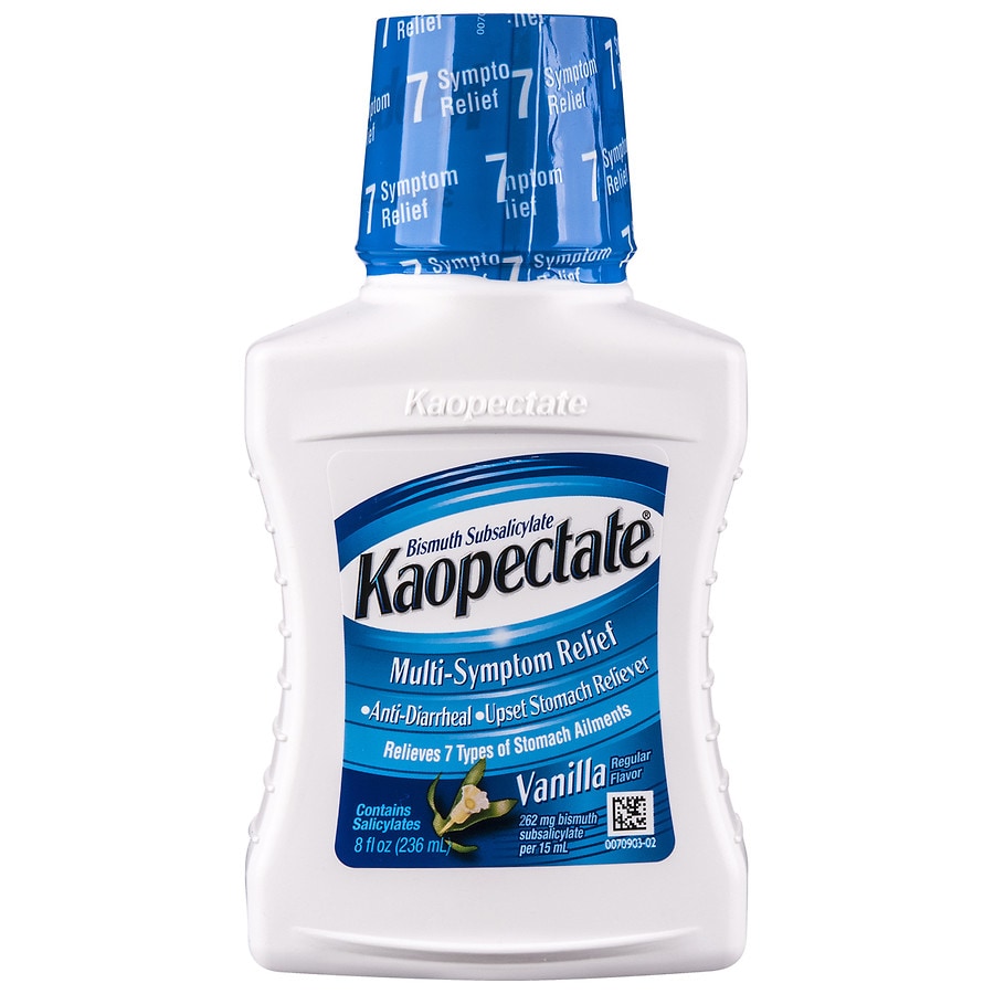  Kaopectate Anti-Diarrheal Upset Stomach Reliever Liquid Vanilla 