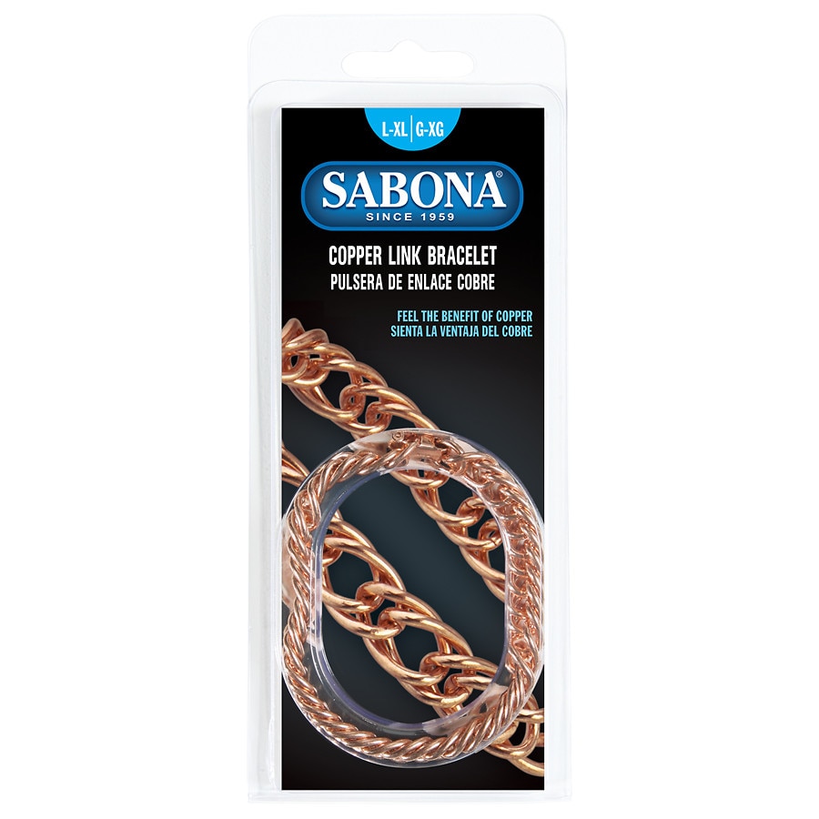 Sabona Large Copper Link Bracelet L/XL