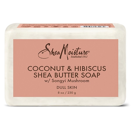 SheaMoisture Coconut & Hibiscus Shea Butter Soap - 8.0 Ounces