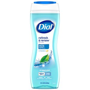 Dial Antibacterial Body Wash With Moisturizers Spring Water