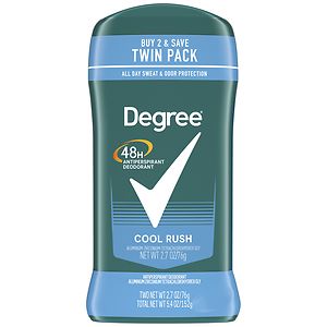 Degree Men Body Responsive Antiperspirant & Deodorant Invisible Solid, Value Pack Cool Rush