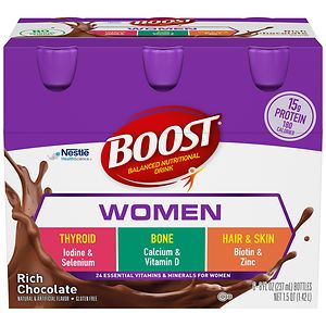Boost Calorie Smart Balanced Nutritional Drink Rich Chocolate,8 oz Bottles