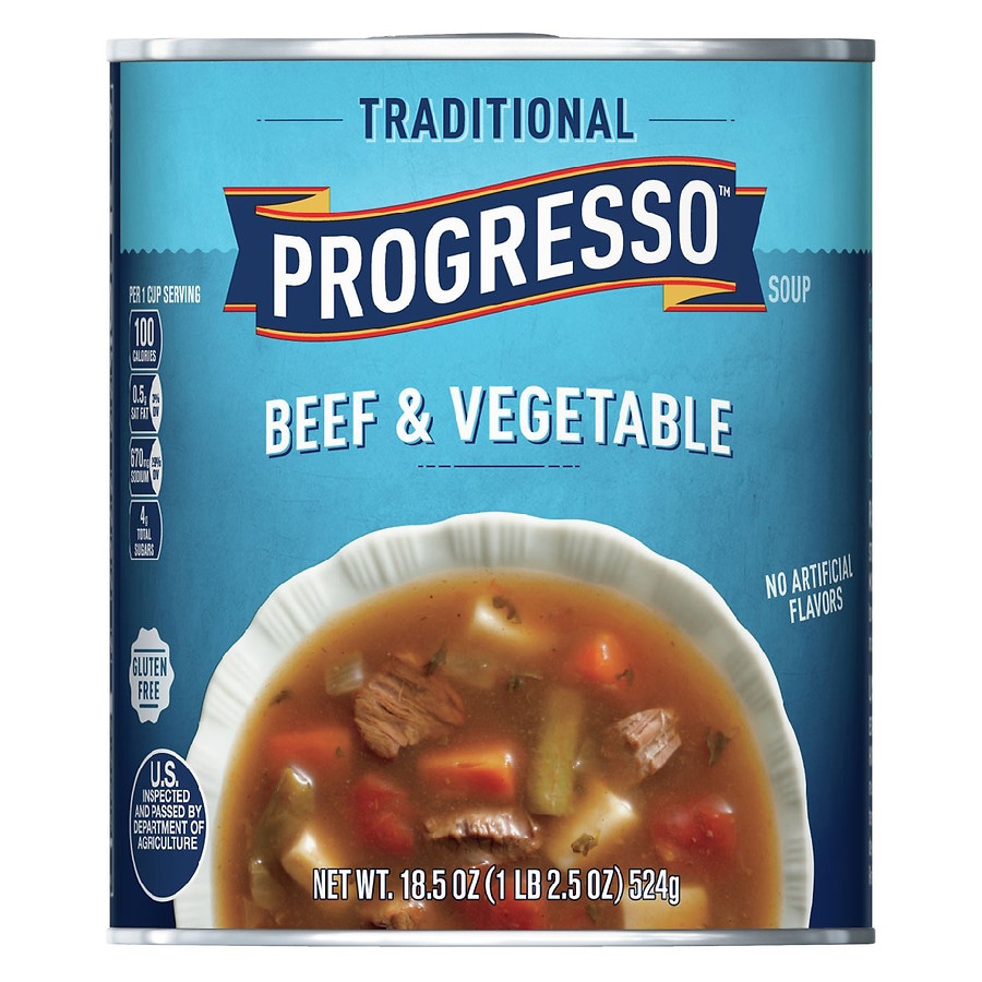 Progresso Beef & Vegetable Soup