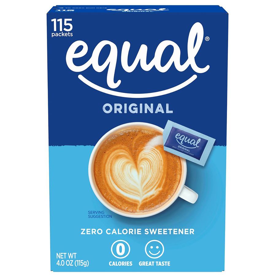 Equal Low Calorie Sweetener Packets