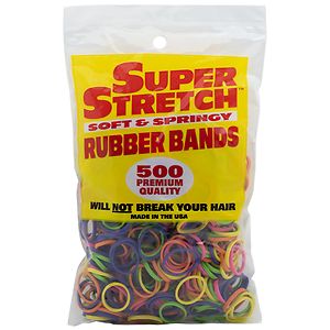 Super Stretch Rubber Bands Bright Variety